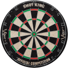 Viper Shot King Sisal Fiber Bristle Dartboard